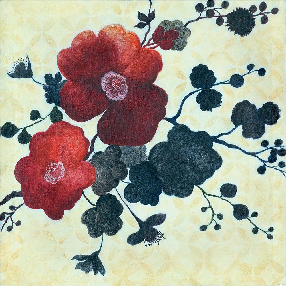 Japanese Blossoms 2 art print by Elle Summers for $57.95 CAD