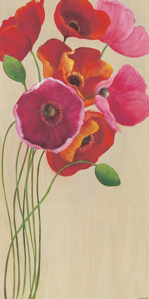 Tall Poppies 1 art print by Elle Summers for $57.95 CAD