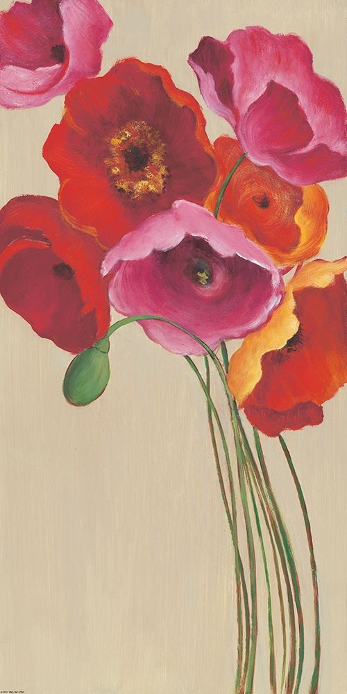Tall Poppies 2 art print by Elle Summers for $57.95 CAD
