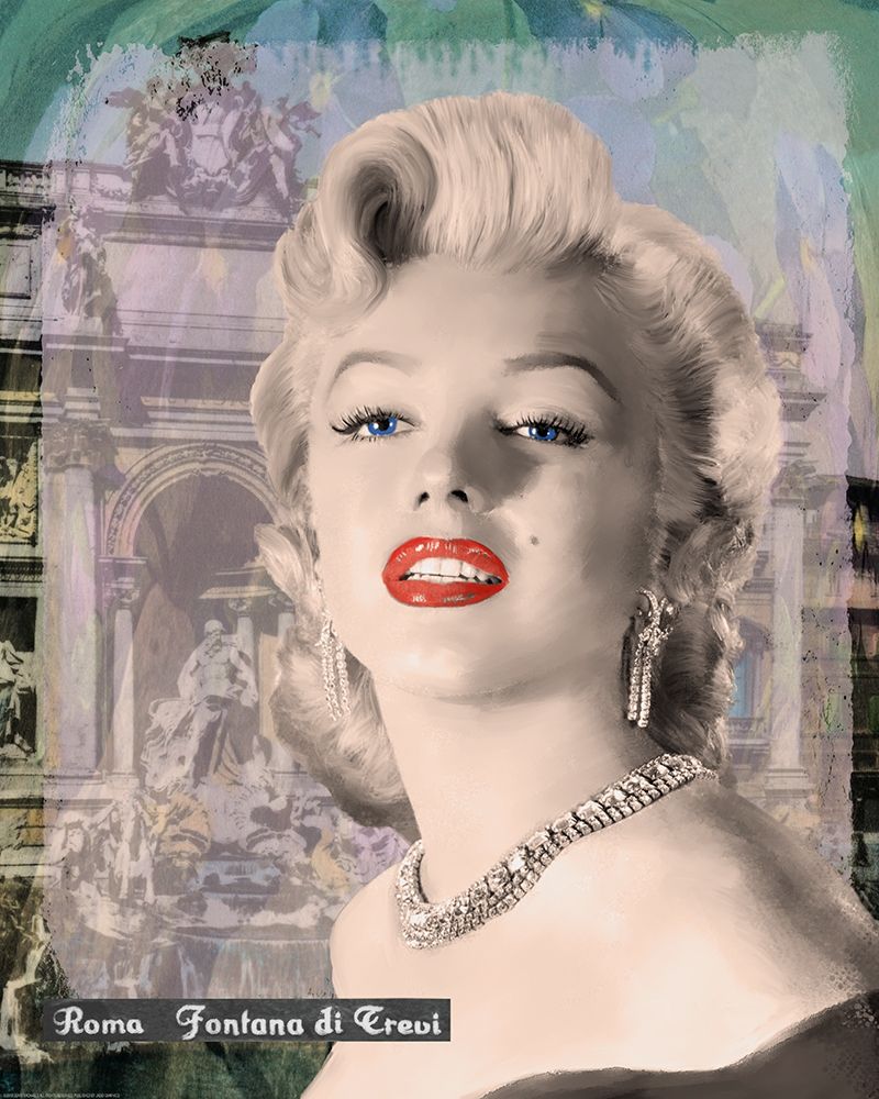 Girls Best Friend Trevi art print by Jerry Michaels for $57.95 CAD