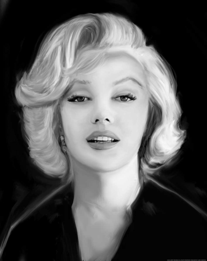 Marilyns Whisper art print by Jerry Michaels for $57.95 CAD