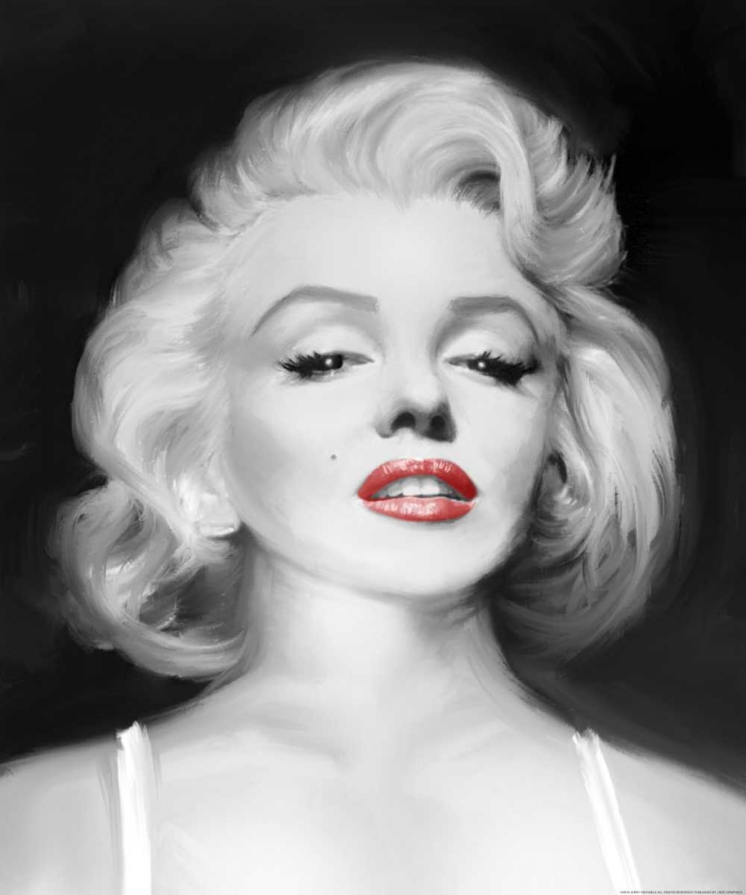 Marilyns Gaze art print by Jerry Michaels for $57.95 CAD