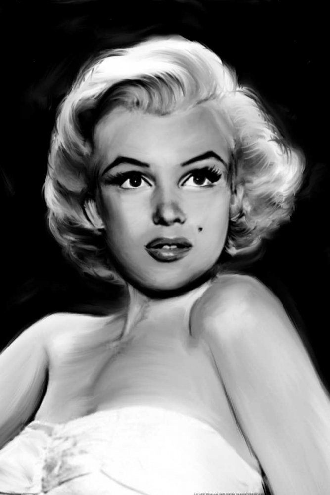 Pixie Marilyn art print by Jerry Michaels for $57.95 CAD