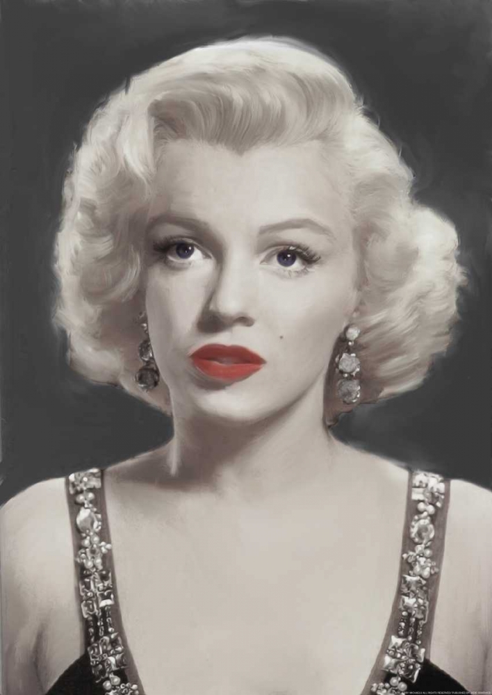 Marilyn Musing art print by Jerry Michaels for $57.95 CAD