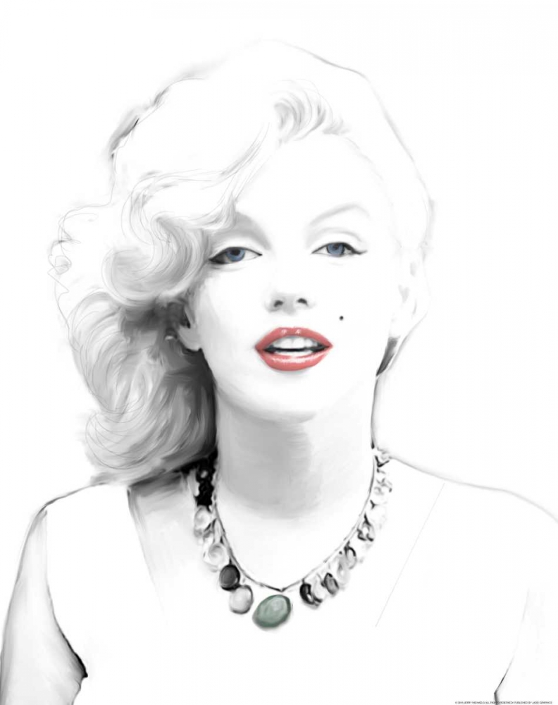 Marilyn Summer art print by Jerry Michaels for $57.95 CAD