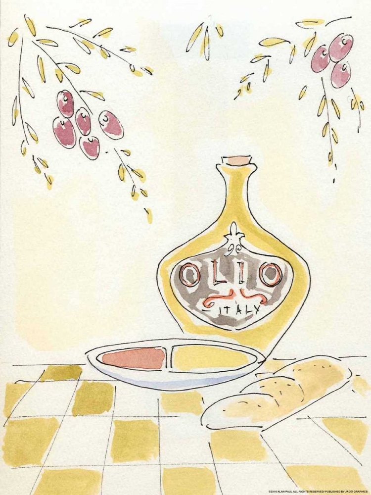 Olio Italy art print by Alan Paul for $57.95 CAD