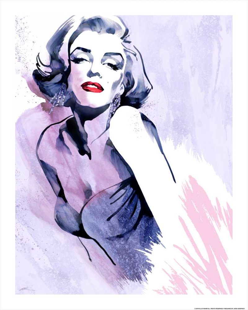 Marilyns Pose art print by Ellie Rahim for $57.95 CAD