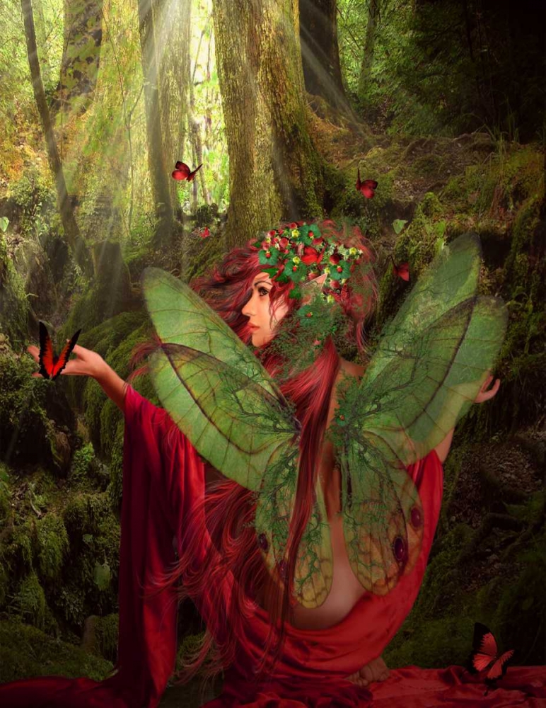 Fairy 43 art print by Babette for $57.95 CAD