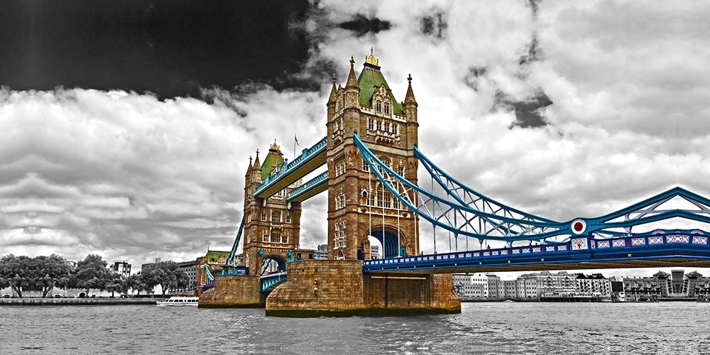 COLOURED TOWER BRIDGE art print by George Fossey for $57.95 CAD
