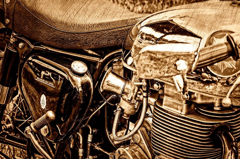 OLD BIKE art print by George Fossey for $57.95 CAD