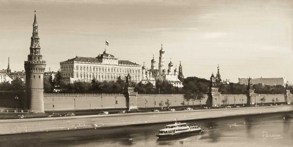 View On Kremlin art print by Ryazanov for $57.95 CAD