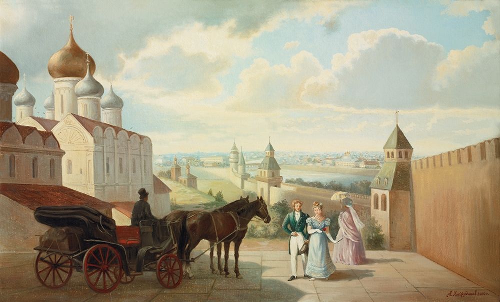 HISTORIC RUSSIA I art print by A. Chairudinov for $57.95 CAD