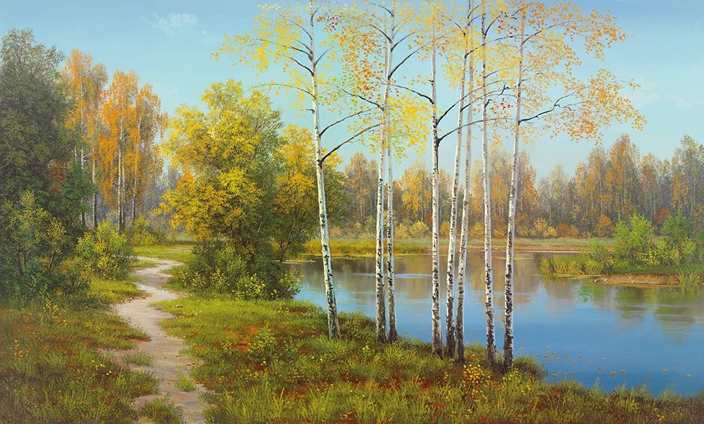LIGHT IN THE FOREST art print by Slava for $57.95 CAD
