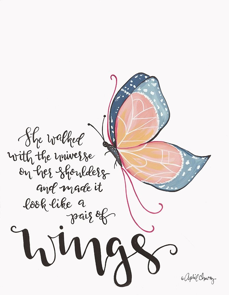 Wings art print by April Chavez for $57.95 CAD