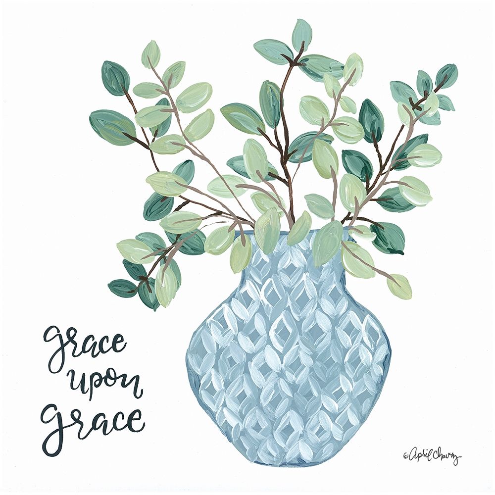 Grace Upon Grace   art print by April Chavez for $57.95 CAD
