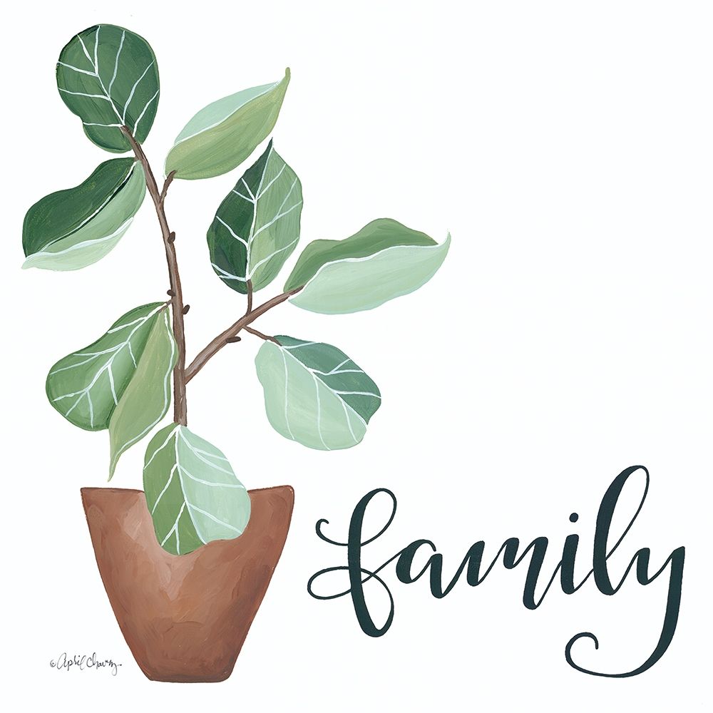 Plant Family     art print by April Chavez for $57.95 CAD