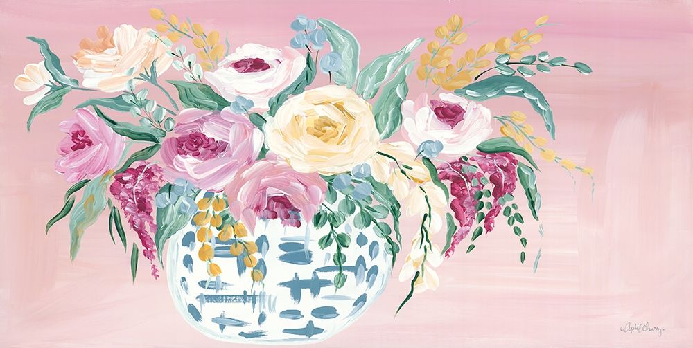 Spring Florals II   art print by April Chavez for $57.95 CAD