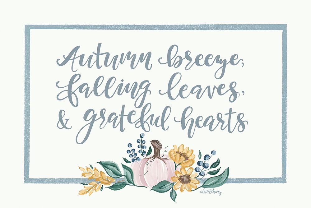 Autumn Breeze art print by April Chavez for $57.95 CAD