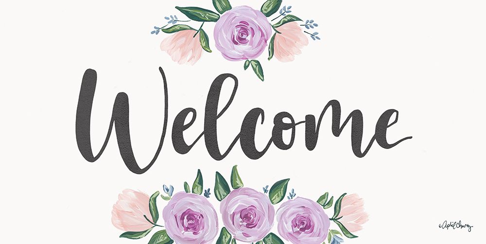 Welcome    art print by April Chavez for $57.95 CAD
