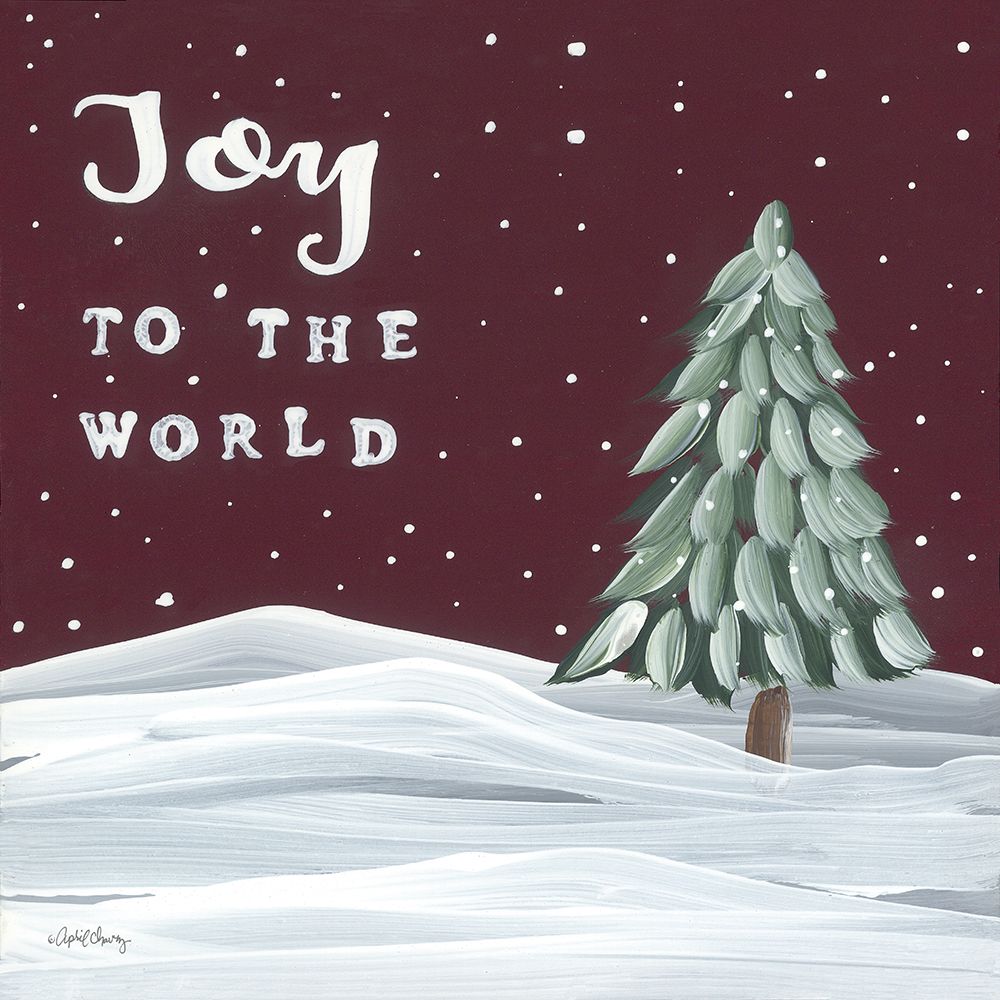 Joy to the World art print by April Chavez for $57.95 CAD