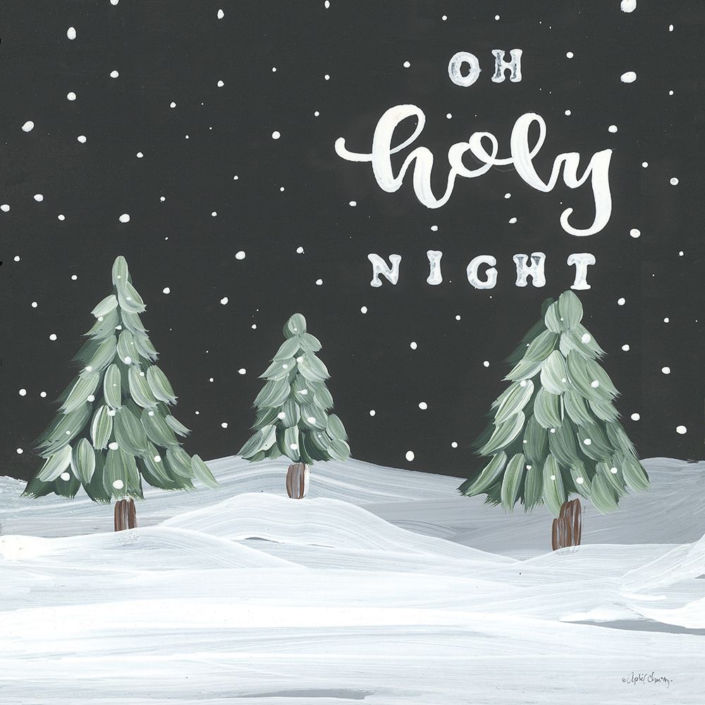 Oh Holy Night art print by April Chavez for $57.95 CAD