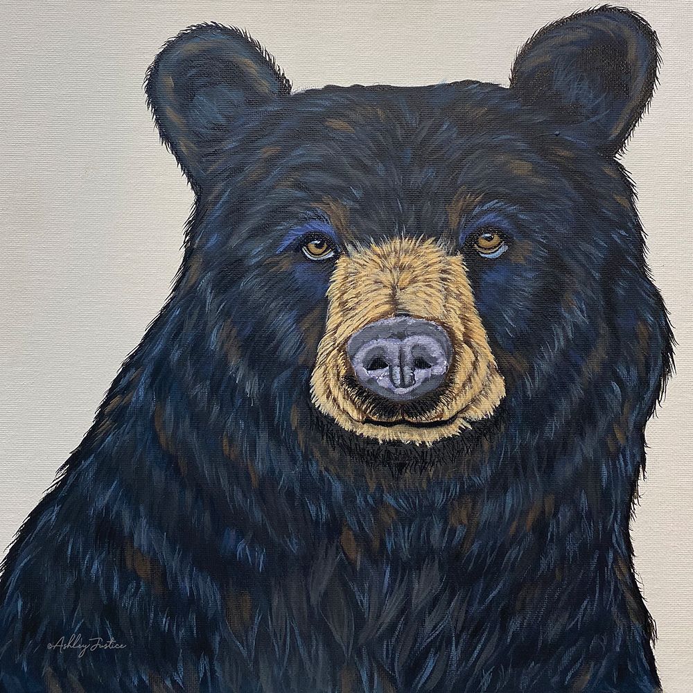Brenson Bear art print by Ashley Justice for $57.95 CAD