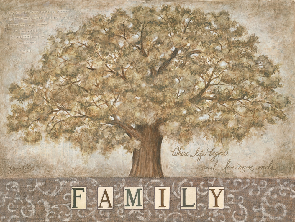 Our Family Tree art print by Annie LaPoint for $57.95 CAD