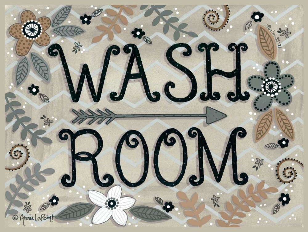Wash Room art print by Annie LaPoint for $57.95 CAD