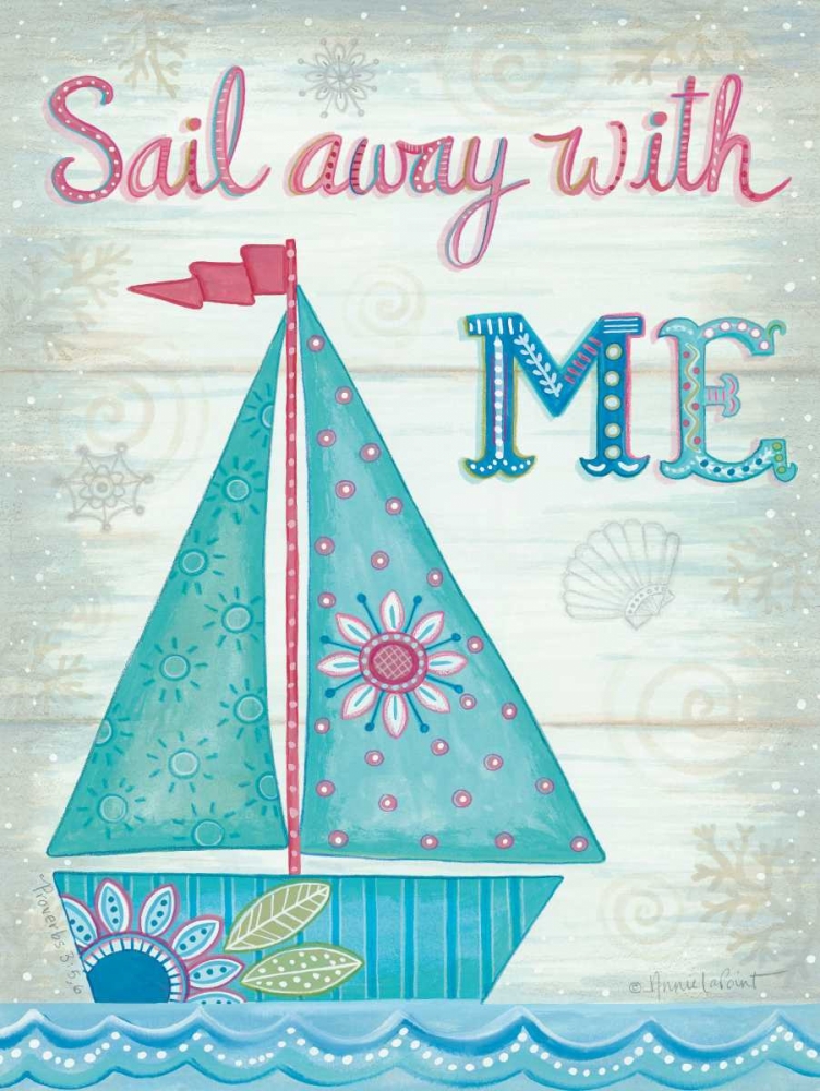 Sail Away with Me art print by Annie LaPoint for $57.95 CAD