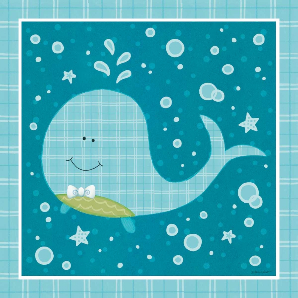 Beetle and Bob Baby Whale art print by Annie LaPoint for $57.95 CAD
