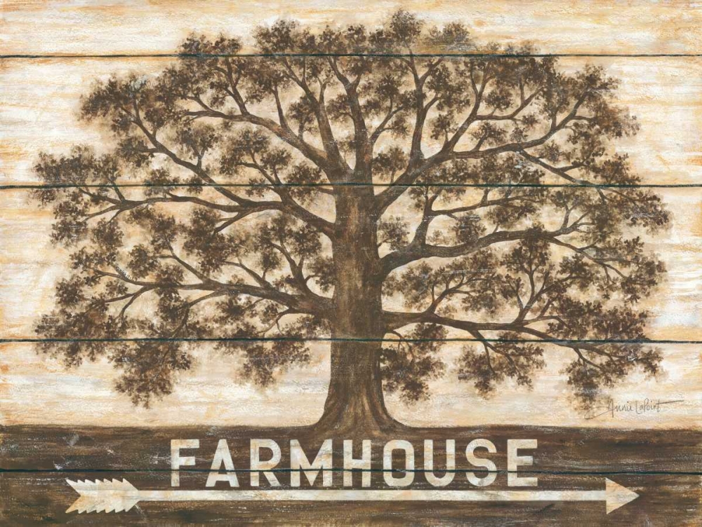 Farmhouse Oak art print by Annie LaPoint for $57.95 CAD