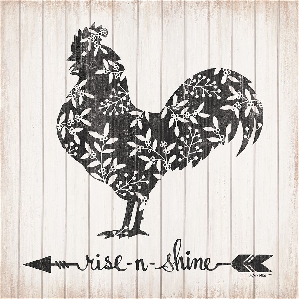 Rise N Shine Rooster art print by Annie LaPoint for $57.95 CAD