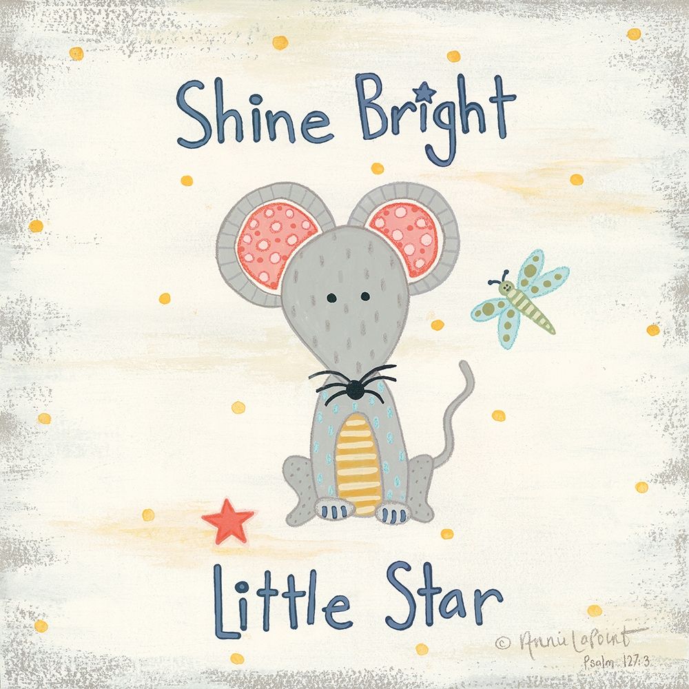 Beetle and Bob Shine Bright Little Star art print by Annie LaPoint for $57.95 CAD
