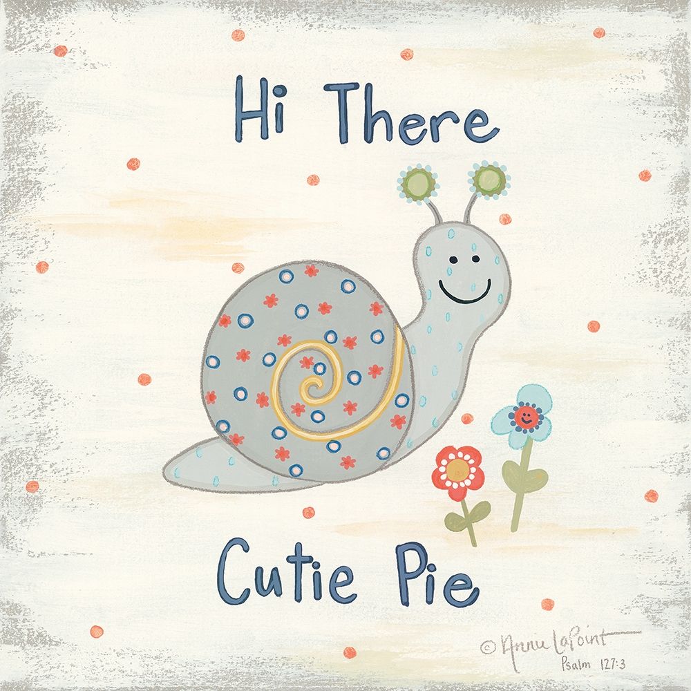 Beetle and Bob Hi There Cutie Pie art print by Annie LaPoint for $57.95 CAD