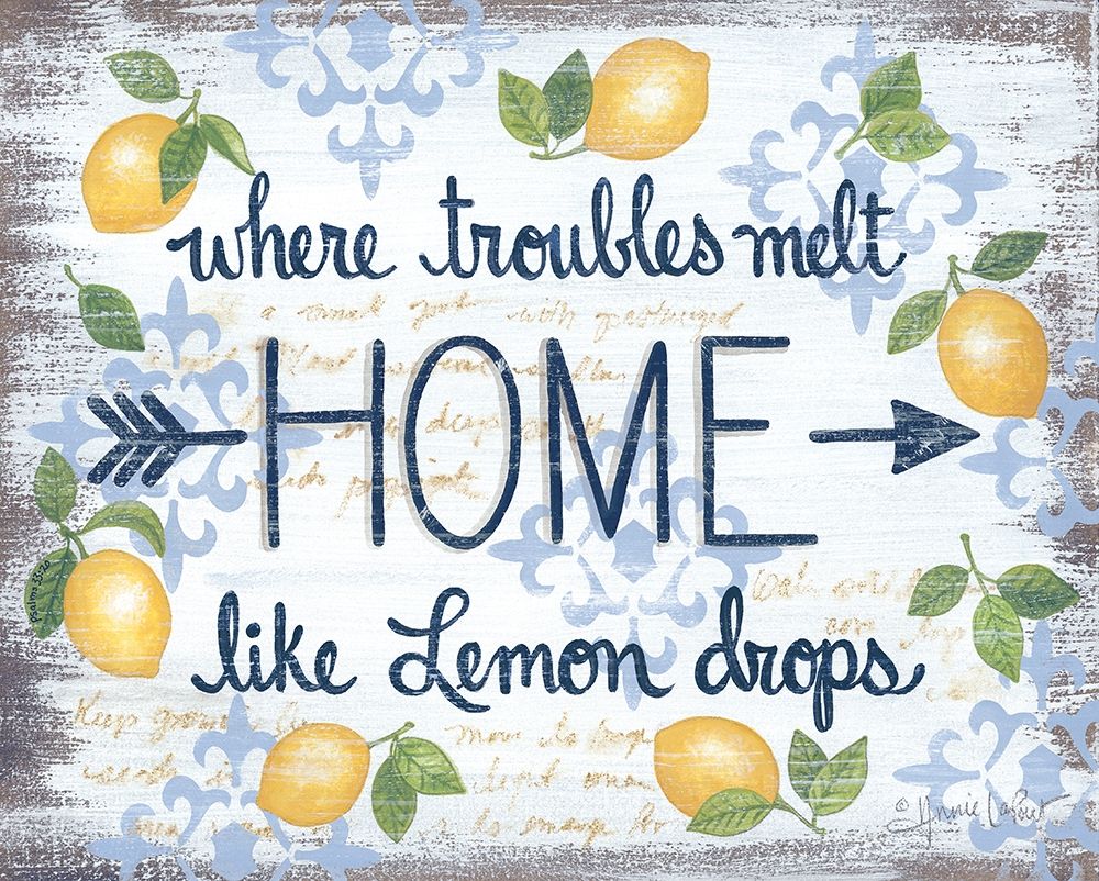 Lemon Home    art print by Annie LaPoint for $57.95 CAD