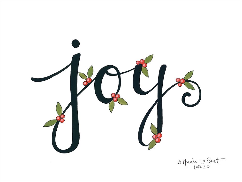 Joy with Berries art print by Annie LaPoint for $57.95 CAD
