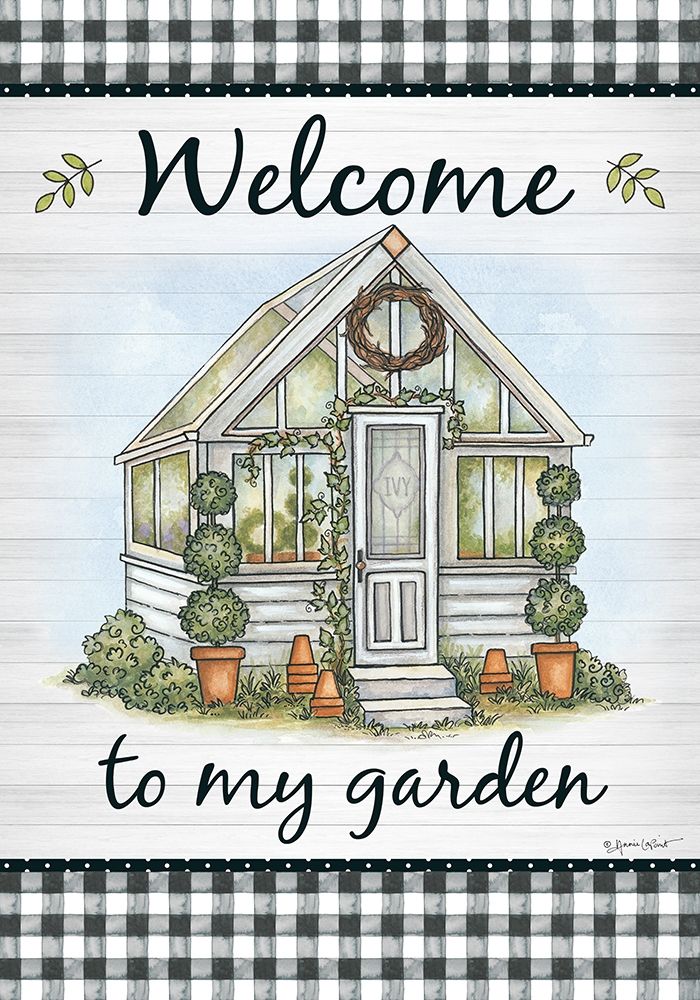 Welcome to My Garden art print by Annie LaPoint for $57.95 CAD