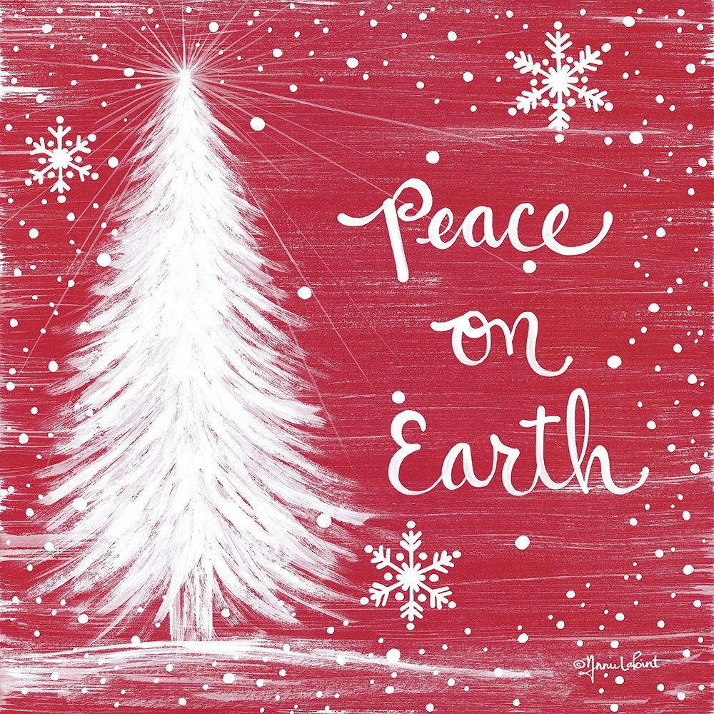 Peace on Earth Trees art print by Annie LaPoint for $57.95 CAD