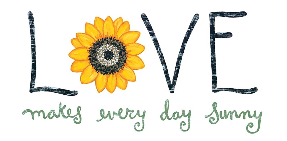 Sunflower Love art print by Annie LaPoint for $57.95 CAD