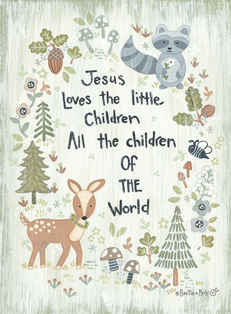 All the Children of the World - Woodland art print by Annie LaPoint for $57.95 CAD