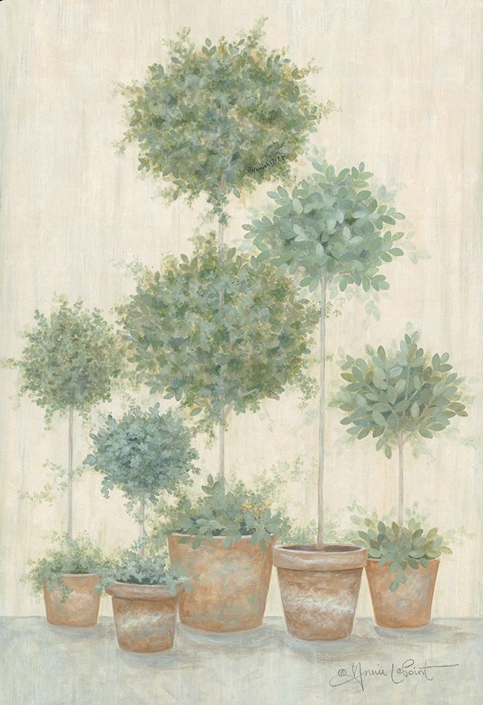 Tall Topiaries   art print by Annie LaPoint for $57.95 CAD