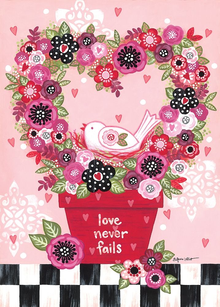 Love Never Fails art print by Annie LaPoint for $57.95 CAD