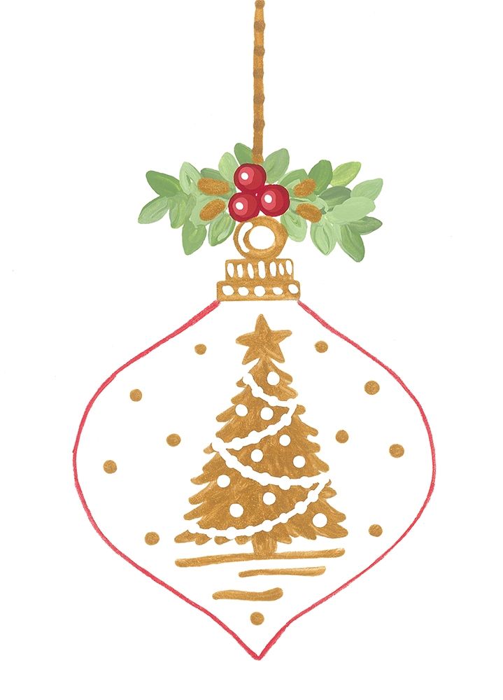 Its Christmas Joy Ornament art print by Annie LaPoint for $57.95 CAD