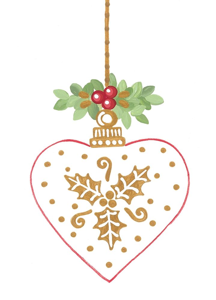 Its Christmas Love Ornament art print by Annie LaPoint for $57.95 CAD