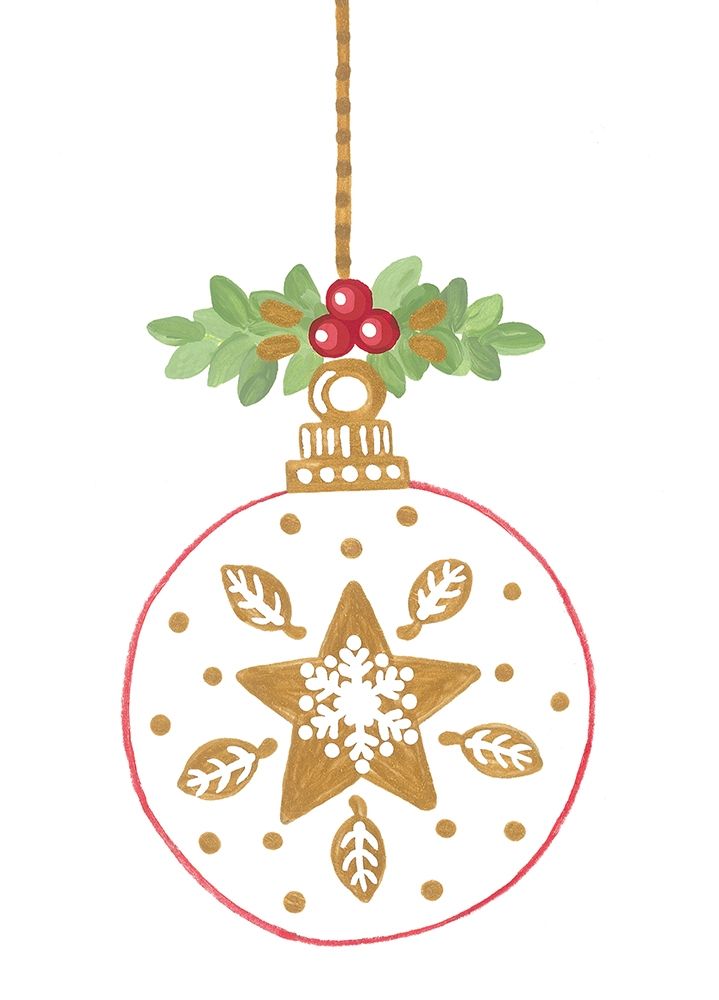 Its Christmas Peace Ornament art print by Annie LaPoint for $57.95 CAD