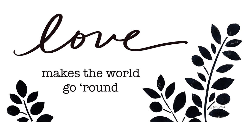 Love Makes the World Go Round art print by Annie LaPoint for $57.95 CAD