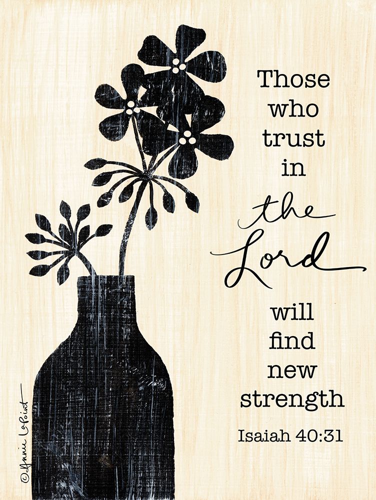 I Trust Him art print by Annie LaPoint for $57.95 CAD