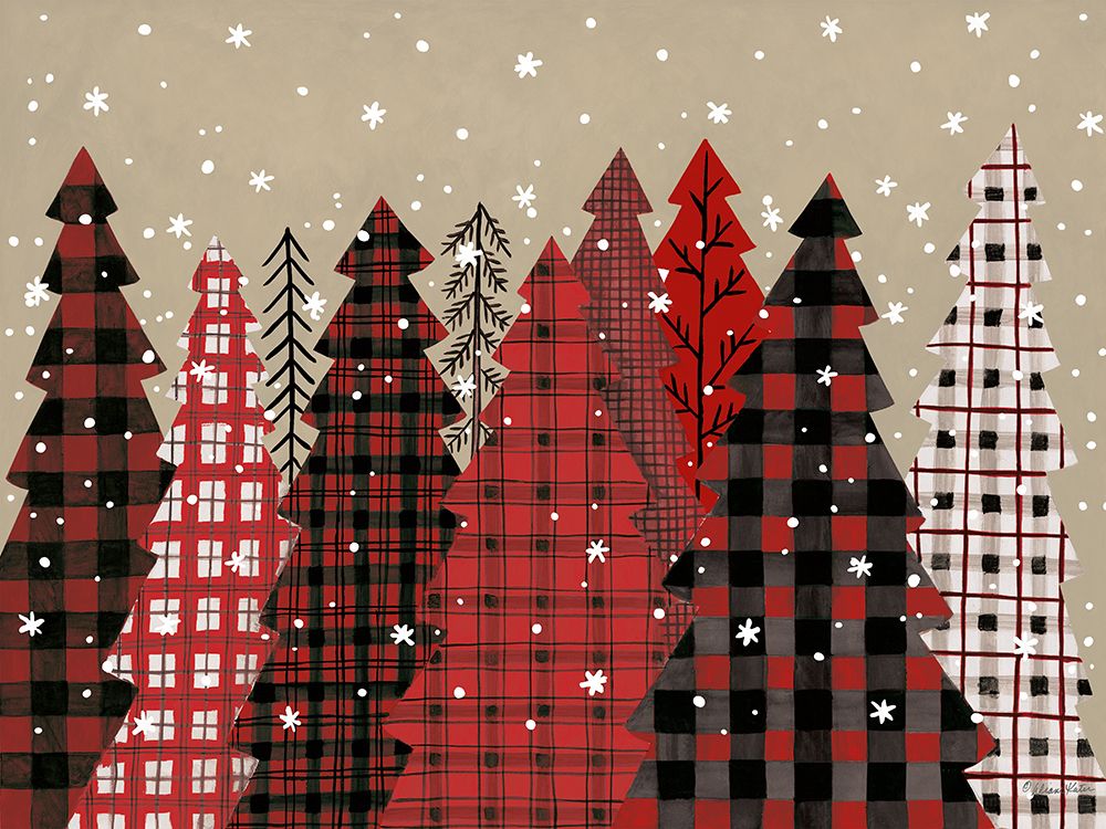 Patterned Trees     art print by Diane Kater for $57.95 CAD