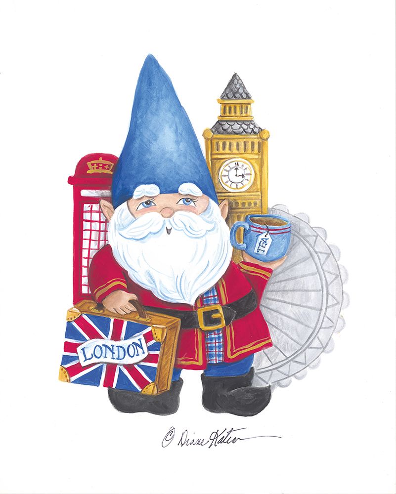 London Gnome art print by Diane Kater for $57.95 CAD