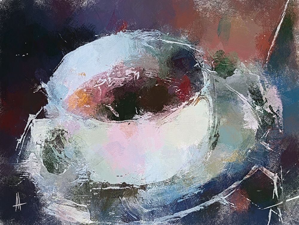 A Cup of Tea art print by Anne Thouthip for $57.95 CAD